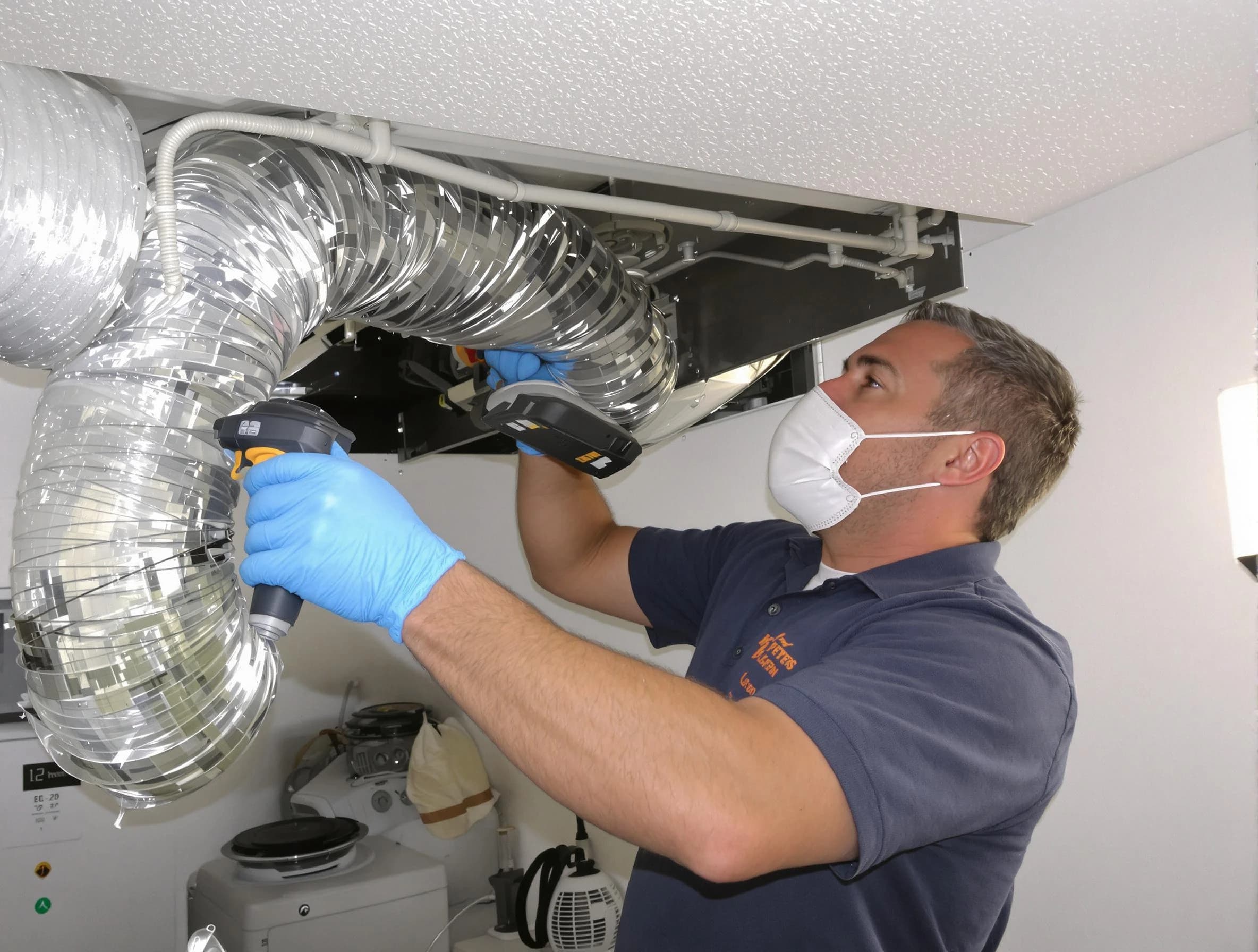 Lexington Dryer Vent Cleaning professional performing thorough residential dryer vent cleaning in Lexington