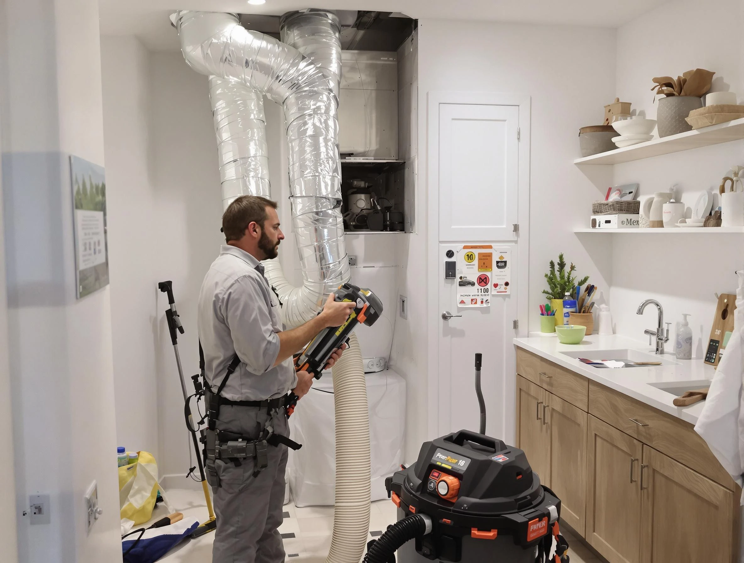 Clogged Dryer Vent Cleaning in Lexington