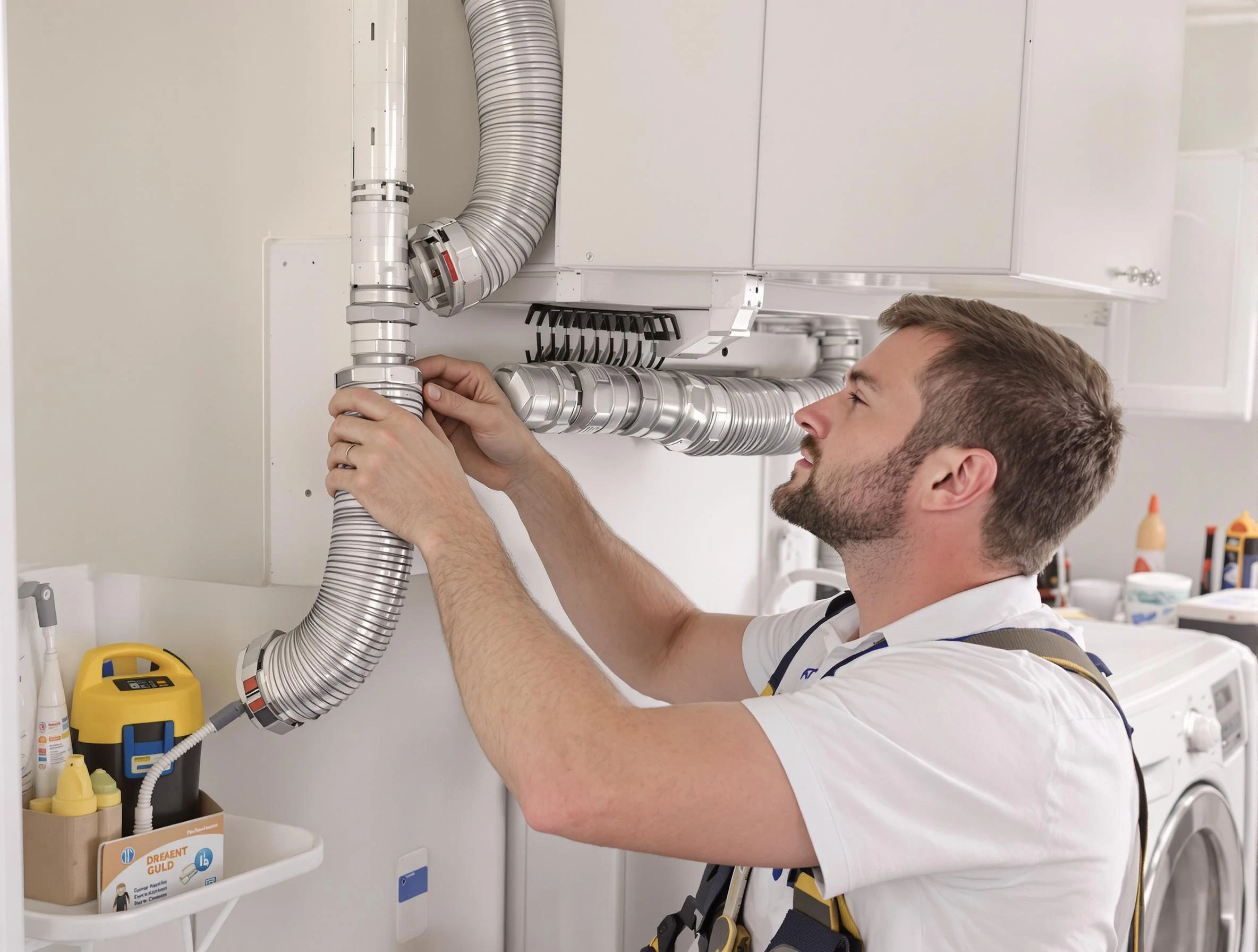 Professional dryer vent repair and installation by Lexington Dryer Vent Cleaning in Lexington