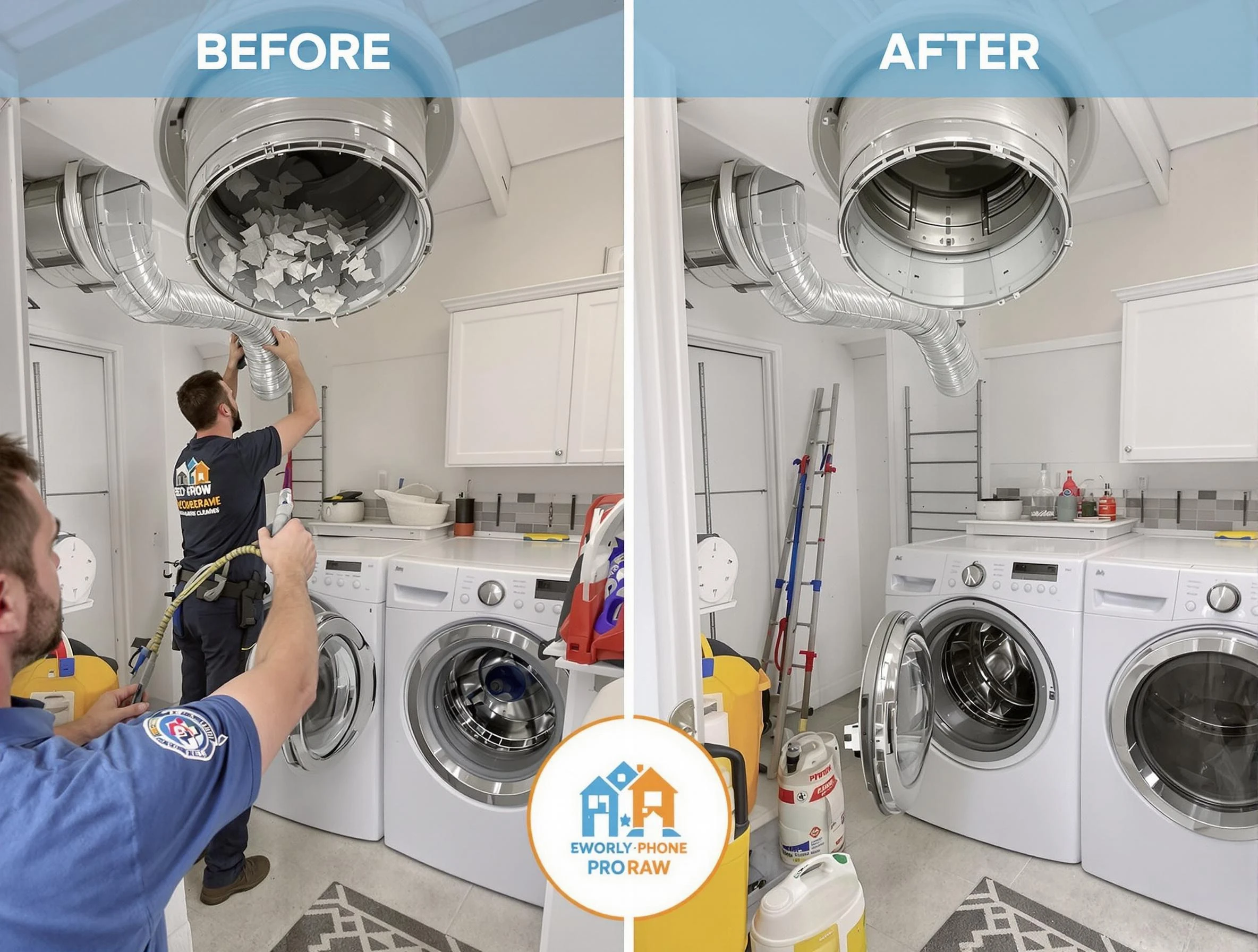 Residential dryer vent cleaning by Lexington Dryer Vent Cleaning in Lexington